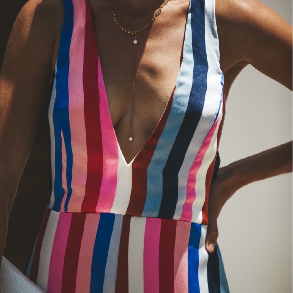 Colorful Striped jumpsuit